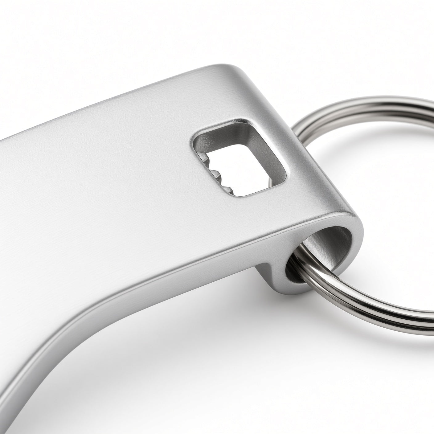 Keychain Bottle Opener 3-Pack – Silver & Black