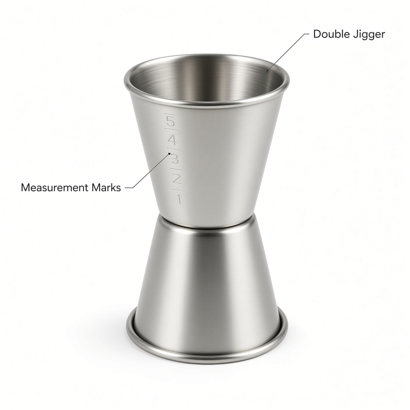 Stainless Steel Double Jigger Measuring Cup