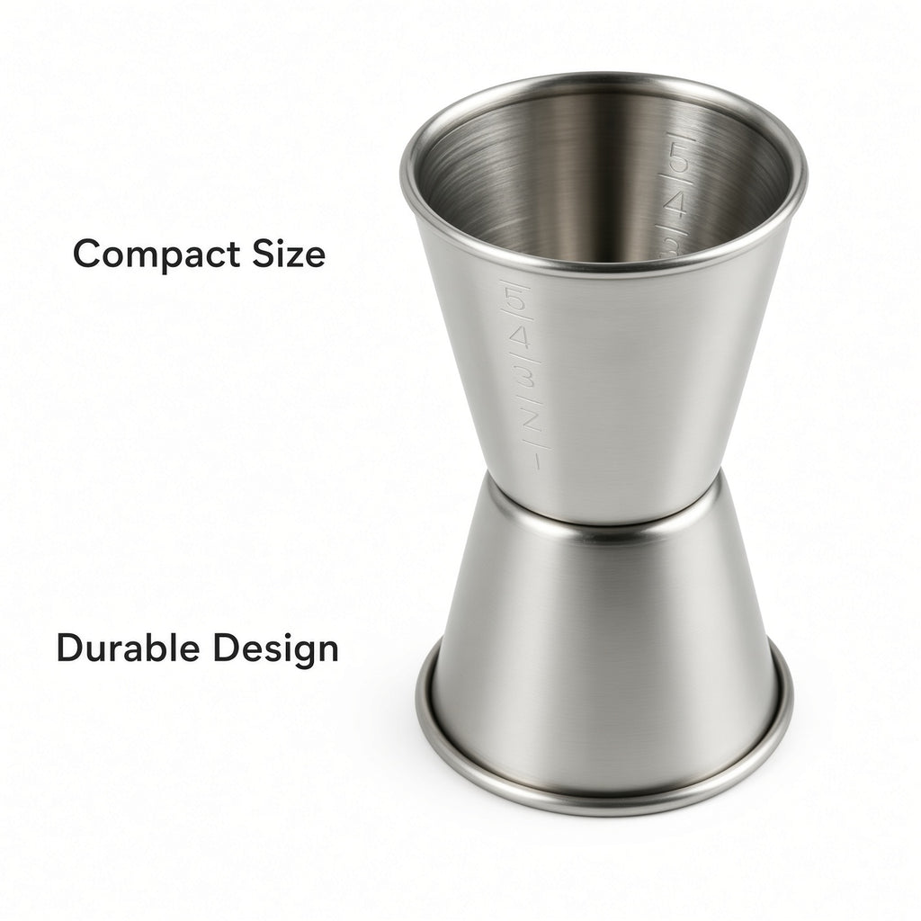 Stainless Steel Double Jigger Measuring Cup