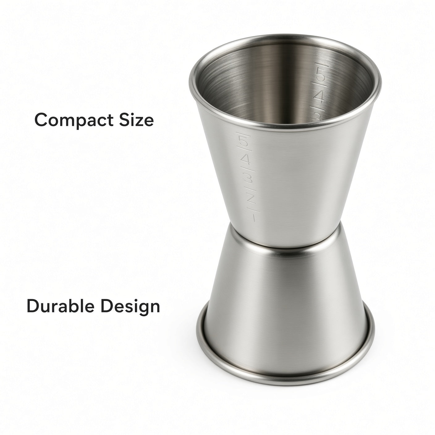 Stainless Steel Double Jigger Measuring Cup