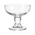 Clear Stemmed Coupe Glasses 6-Pack