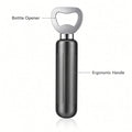Black Bottle Opener 10-Pack with Stainless Steel Head